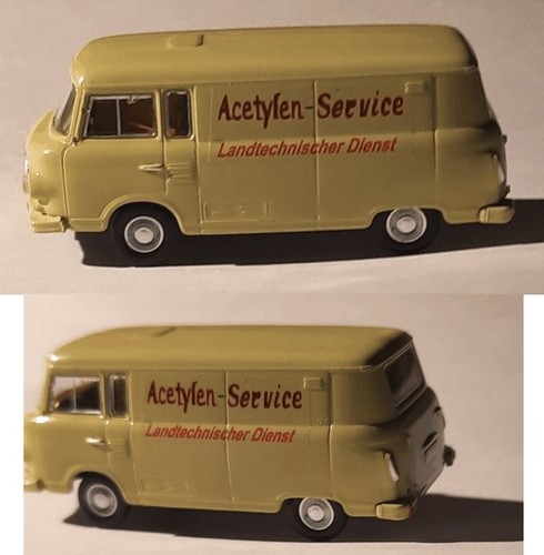 Decals für ein barkas 1000 - für,