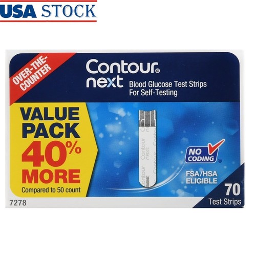 Blood glucose test - blood, strips