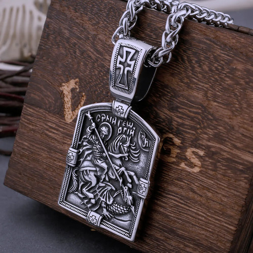 Heiliger georg amulett - georg,