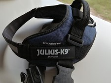 Julius-K9, IDC Powergeschirr, Größe 0, denim und beige, 2 Stück