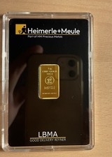 Goldbarren 5g 999 Feingold