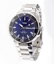 Oris Herren Uhr 01 733 7730 4135 Automatik 43,5 mm Ø Aquis Date