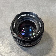 Canon lens 50mm 1 - 50mm, 1:1.4