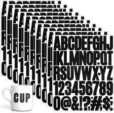 500 Stück Buchstaben Nummer