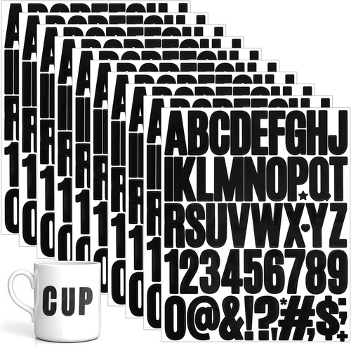 500 stück buchstaben nummer - 500,