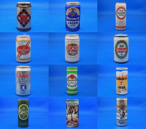 Diverse vintage bierdosen - diverse,