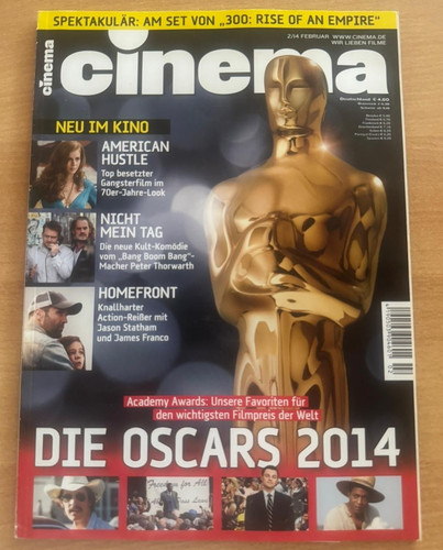 Cinema filmmagazin heft - cinema,