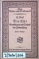 Die Uhr : Grundlagen u