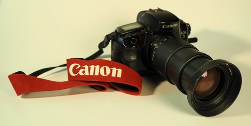 Canon eos mit objektiv - canon,