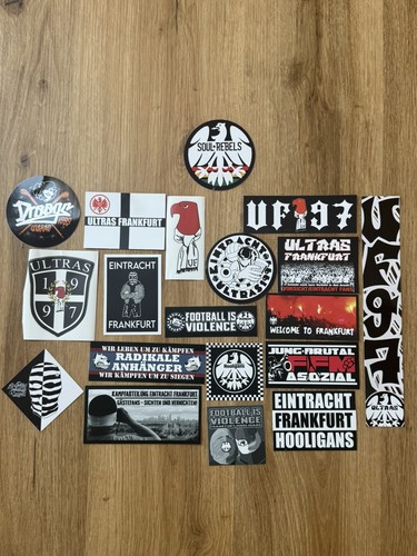19x aufkleber eintracht - 19x,