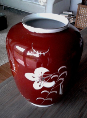 Vintage 50er jahre grosse vase - vintage,
