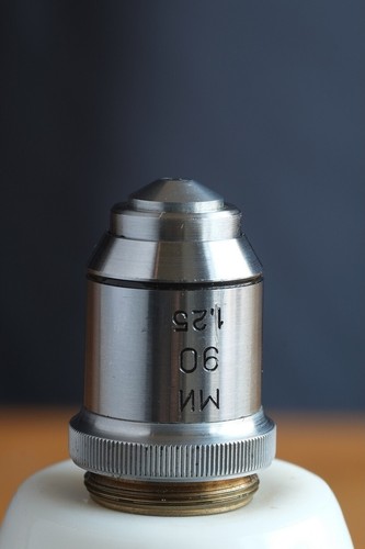 Microscope objective lomo - microscope,