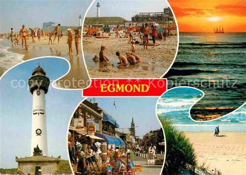 Egmond aan zee strand - aan,
