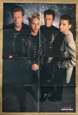 DEPECHE MODE / Rick Astley   8 - Seiten Poster aus Popcorn