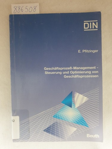 Geschäfts prozeßmanagement - geschäfts-prozeßmanagement,