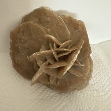 Sandrose Wüstenrose - 245 Gramm, 11 x 10 cm, Höhe 7 cm