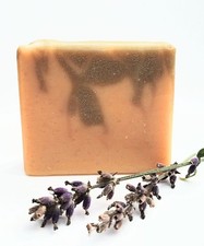 Handgefertigte Schafmilchseife:   Lavendelschaf    80g