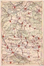 18247 Landkarten Ak Kelbra