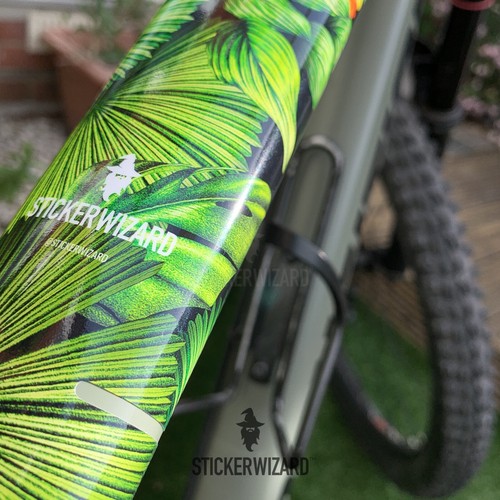 Custom print bike frame - custom,
