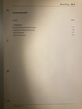 Unimog Werkstatthandbuch  Reifenfülldruck, Montage und Spurweiten