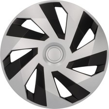 Radkappen 16" Radzierblenden 4er-Set sw/si Alufelgen-Opt. Cartend 11243 FLOW