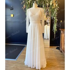 Brautkleid Beach Chiffon V