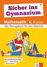 Klett Sicher ins Gymnasium Mathematik 4. Klasse *** WIE NEU ***