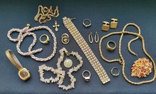 Konvolut  Schmuck aus Nachlass Modeschmuck in Schatulle 