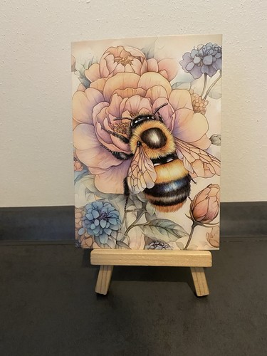Postkarte motivkarte hummel - motivkarte,,