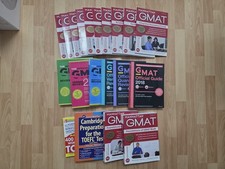 Gmat + Manhattan + Toefl math + verbal