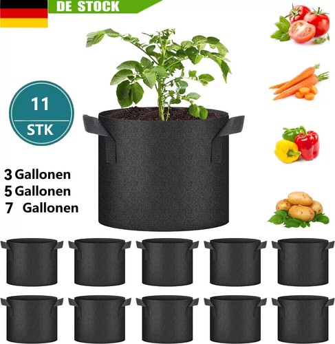 11x pflanzsäcke mit - mit, henkeln