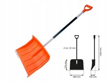 Schneeschaufel 48cm Leicht