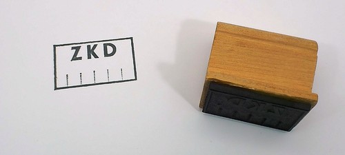 Original ddr stempel - original,