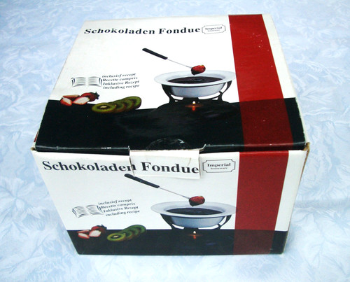 Schokoladen fondue imperial - schokoladen,