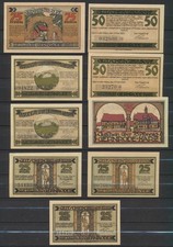Gernrode - Stadt - 9X Notgeld