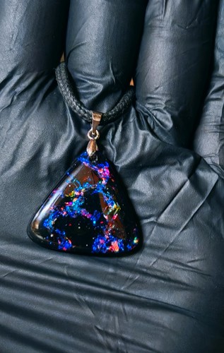 Künstlicher opal anhänger - künstlicher-opal,