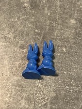 Lotti Karotti Ersatzteile zwei Hasen Blau- 2 Stück