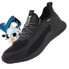 Sport Sneaker S3 Sicherheitsschuhe Herren/Damen Stahlkappe Leicht Arbeitsschuhe