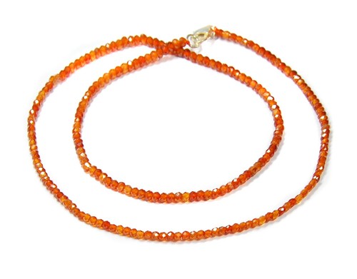 Kette aus mandarin granat - kette,