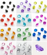 25 50 Diamanten Dekosteine