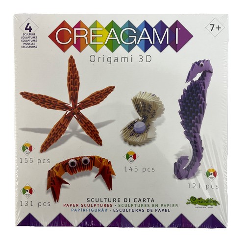 Creagami origami 4er set - 3d,
