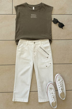 Sportalm Capri Jeans Gr. 36 neu Stretch Reißverschluss