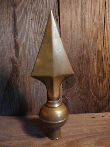 Fahnenspitze standarte metall - standarte,