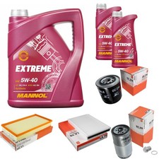 MAHLE Inspektionspaket 7L MANNOL 5W-40 Extreme für Volvo V70 I 2.5 TDI