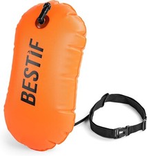 Schwimmboje für Erwachsene Schwimmhilfe Aufblasbar | Triathlon Swimming Buoy 15L