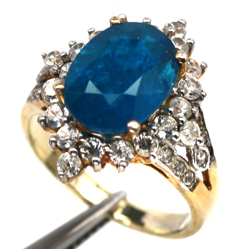 925 sterling silber oval ring - 925,
