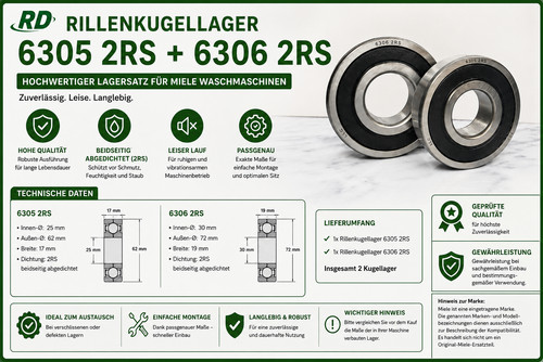 Lagersatz für miele - lagersatz,