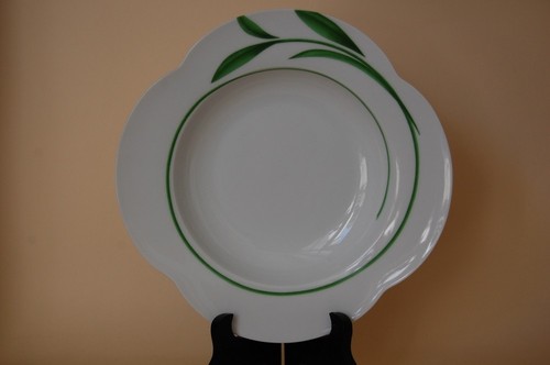 Suppenteller 22cm wellig blume - suppenteller,