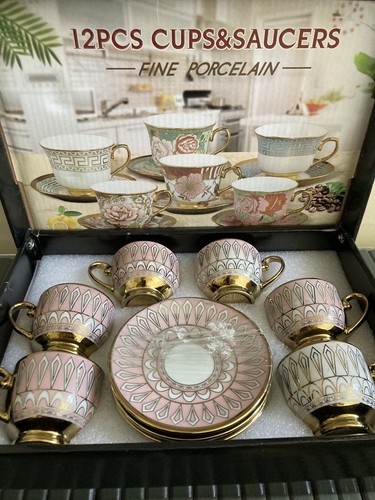 Kaffee set porzellan - set, 12