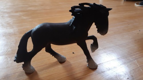 Schleich shire horse - horse, hengst
